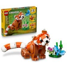 LEGO Creator 3 in 1 Cute Animals: Red Panda - Building Toy 31394 Kids