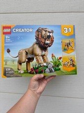 LEGO Creator 3 in 1 Wild Animals: Majestic Lion 31386, 839 Pieces Free Shipping
