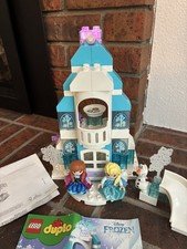 LEGO Duplo Set 10899 Disney Frozen Ice Castle 100% Complete With Anna Elsa Olaf