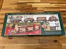 New Bright The Holiday Express Train Set #178 Christmas Rare 2001 Vintage WORKS