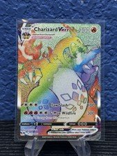 NM Charizard Rainbow Rare VMAX 074/073 Champions Path Ultra Rare