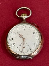 OMEGA Grand Prix Paris 1900 Pocket Watch Switzerland Silver 800 Good Condition