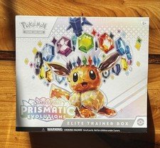 POKEMON TCG PRISMATIC EVOLUTIONS ETB ELITE TRAINER BOX FACTORY SEALED NEW
