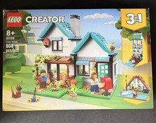 Retired LEGO Creator 3-in-1 Cozy House 31139 Complete Set 808 Pieces See Details