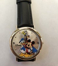 Special Edition Vintage Disney Watch, Mickey, Goofy, Donald Duck, New Battery