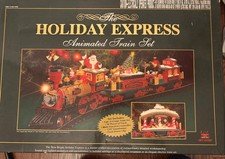 The Holiday Express Animated Christmas Train Set Model # 384