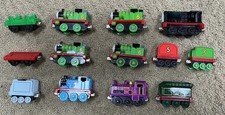 Thomas And Friends Learning Curve And Mattel Metal Trains Lot 18 Trains And Cars