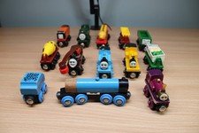 Thomas The Train Wooden Mixed Lot of Cars & Engines