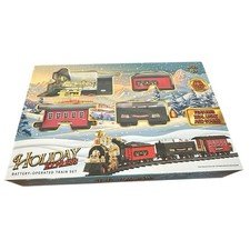 Train Set Holiday Express Train Cars Battery Operated Motion Toy Christmas NEW