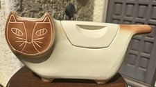 Very RARE Original MCM 1968 W41 Brush McCoy Siamese Cat Cookie Jar USA