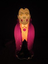 Vintage 1995 Empire 9" Halloween Dracula Monster Tabletop Light/Lamp Blow Mold