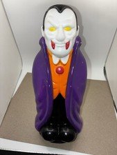 Vintage 1998 Empire Halloween Blow Mold Light Toppers Dracula