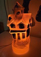 Vintage Empire Halloween Haunted House Blow Mold 1969 Approx 13" Tall Org. Cord!