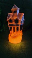 Vintage Empire Halloween Haunted House Blow Mold Approx 13" Tall