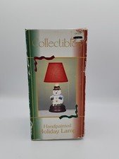 Vintage Snowman Lamp
