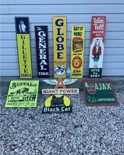 Vintage Style Metal Signs MIX/MATCH Any 4 Made in USA Gas Oil Soda