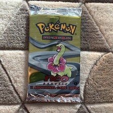 Wizards of the Coast Pokémon Neo Genesis 1st Edition Meganium Sealed Booster 11