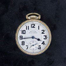 1948 Hamilton 992B Railway Special 16s 21J Gold Filled Pocket Watch