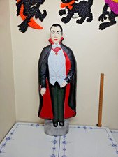 BELLA LUGOSI~DRACULA DON FEATHERSTONE Union Products Blow Mold GOOD Working Cond