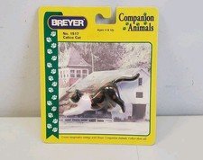 Breyer Companion Animals Calico Cat No. 1517 White Black Traditional Rare New