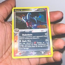 Dark Houndoom 5/109 EX Team Rocket Returns Reverse Holo English 2004 HP 70