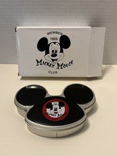 Disney Mickey Mouse Club Collectible Watch In Original Tin, Box, Paperwork, COA