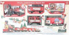 DISNEY PARKS 30-PIECE CHRISTMAS TRAIN SET COLLECTORS EDITION SERIES - FREE SHIP