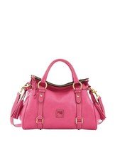 Dooney & Bourke Florentine Satchel Fuchsia NWT small