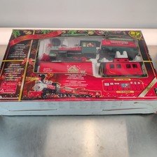 Eztec North Pole Express Battery Operated Christmas Holiday Train Set (Open Box)