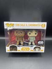 Funko Pop! Han Solo & Chewbacca 2-Pack (Star Wars) Smuggler's Bounty Vaulted