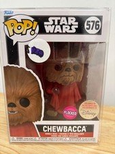 Funko Pop! Star Wars #576 Chewbacca 4" Flocked Vinyl Bobble-Head - NIB w/Prot