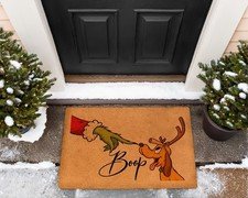 Grinch Christmas Doormat,Grinch Welcome Mat