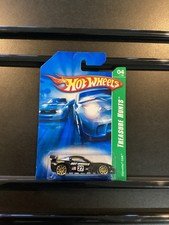 Hot Wheels Super Treasure Hunt Black Corvette C6-R w/gold And Blue Stripe