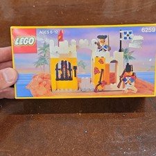 LEGO 6259 Broadside's Brig Pirates 64pc Boxed Vintage 1991 Ages 6-12 NIB sealed