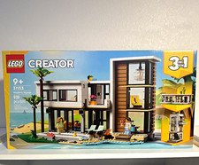 LEGO Creator Modern House 3 in 1 31153 939 PCS 9+ Complete Set Buildings
