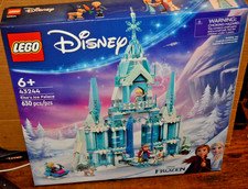 LEGO Disney Frozen Elsa's Ice Palace 43244 Complete Set 630 pcs Ages 6+