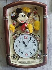 Mickey Mouse Musical Motion SEIKO Disney Time FW711B Karakuri Wall Clock Vintage