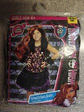 Monster High Girls Size 6+ Growlicious Dress Clawdeen Wolf with Arm Warmers