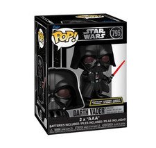 New Funko POP! Star Wars Darth Vader, Lights & Sounds, Bobblehead Figure #795