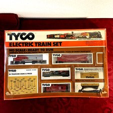 NEW TYCO VINTAGE 1970s ELECTRIC TRAIN SET*HO SCALE*POWER PK*7513 H25-5*SANTA FE!