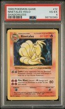 Pokemon Base Set #12 Ninetales [Shadowless] PSA 4