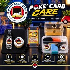 Pokemon Card Restoration Kit - Polish, Clean, Fix Corners, Oxidation Grading PSA