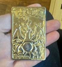 Pokemon Charizard #06 Special Edition 23K Gold Plated Metal Card COA