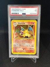Pokemon Charizard Holo Base Set Unlimited 4/102 PSA 7