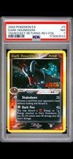 Pokemon EX Team Rocket Returns Dark Houndoom 5/109 Reverse Holo PSA 7