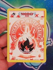 "Pokemon Red Charizard" Fire Energy 98/102 Base Set NM - Sun Bleached 1.5 Years