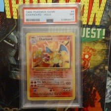 Pokémon TCG 1999 Base Set Charizard 4/102 Holo Holo Rare English PSA 7
