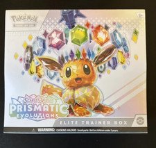 Pokemon TCG Prismatic Evolutions Elite Trainer Box ETB Factory Sealed English