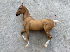 Retired Breyer Horse #1495 Dark Dappled Palomino Marwari