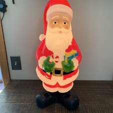 Santa Blow Mold 24" Ashland Christmas Light Up Decor Outdoor